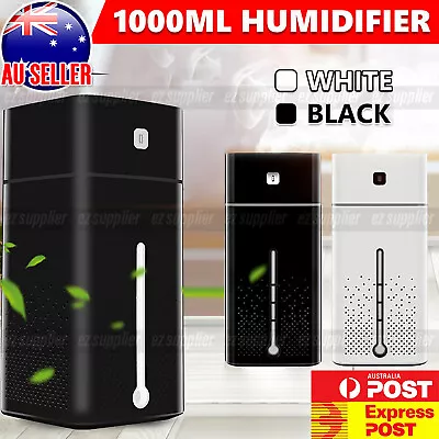 $12.55 • Buy 1L Ultrasonic Aromatherapy Diffuser Oil Air Humidifier Essential Purifier HOT