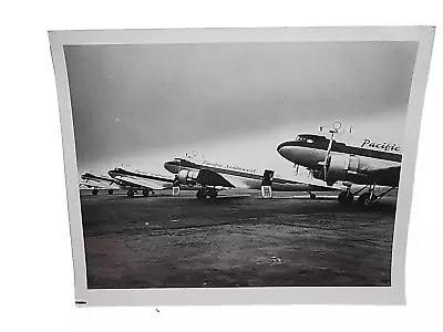 1952 Original DC-3 Fleet Photograph Pacific Southwest Airlines 8 X 10 MPH 630 • $12.95