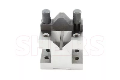 $28 • Buy 1-3/8 X 19/32 19/32  Capacity V-Block V Blocks Clamp Hardened Pair Set .0002  P