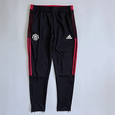 Manchester United Pants Tiro Training Mens Soccer Football GR3788 Adidas Size M • $55.96