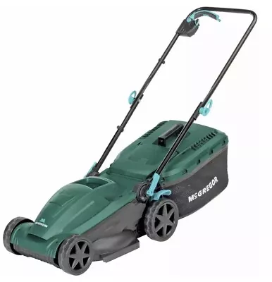 McGregor 34cm Corded Rotary Push Lawnmower - 1400W • £64.99