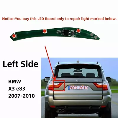 7162213 New Left Side Inner Tail Light Repair Chip Board For BMW X3 E83 • $9