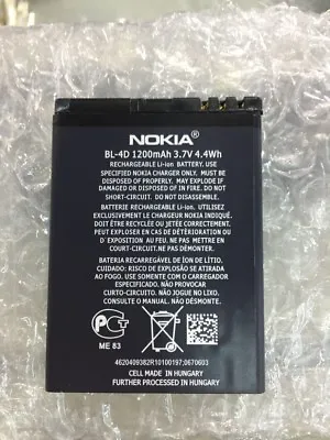 1pcs New Battery For Nokia BL 4D N97 Mini N8 E5-00 BL-4D 1200mAh • $7.99