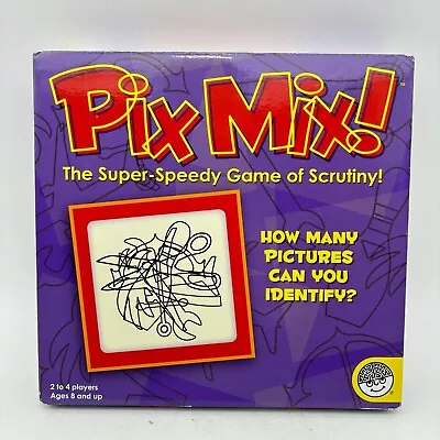 Pix Mix Game COMPLETE MindWare 2010 Drawing Pictures Family Children's Kids • $29.99