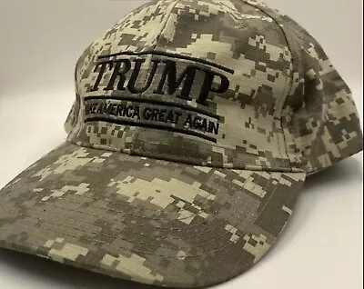 Trump Make America Great  Again Camouflage MAGA Adjustable Baseball Cap PATRIOT • $12.33