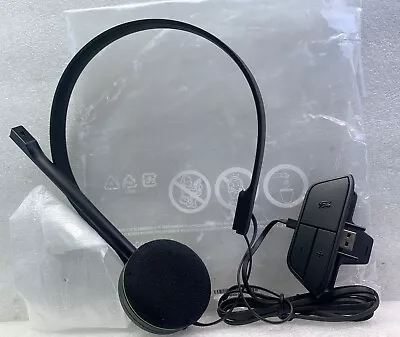 Official OEM Genuine MICROSOFT XBOX ONE CHAT HEADSET W/ Adapter & Mic • $17.99