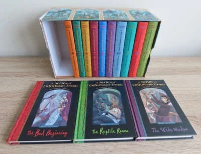 £40 • Buy Lemony Snicket A Series Of Unfortunate Events 1-13 Hardback Book Box Set