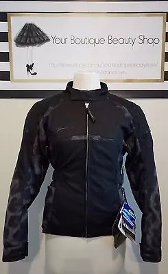 Teknic Black Women Jacket Race Bike Motorbike Motorcycle Secure Safety Sequoia  • $150