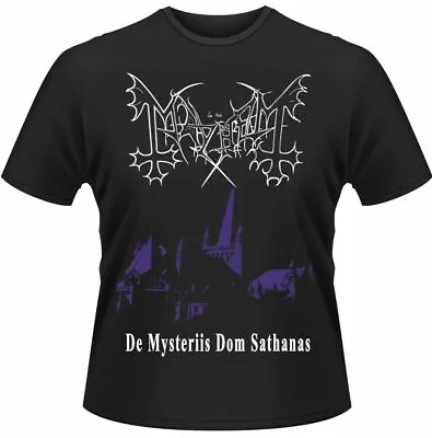 Official Mayhem T Shirt De Mysteriis Dom Sathanas Black Classic Rock Metal Merch • £16.28