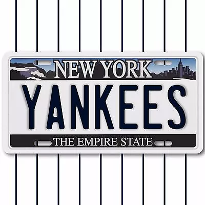 New York NY Yankees Vanity Auto Car License Plate  • $16.97