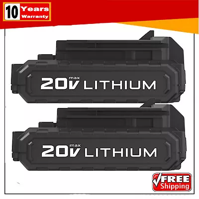 2Pack 20V For Porter Cable PCC681L 20V Max Lithium-Ion Battery PCC685L FVS010651 • $31.98