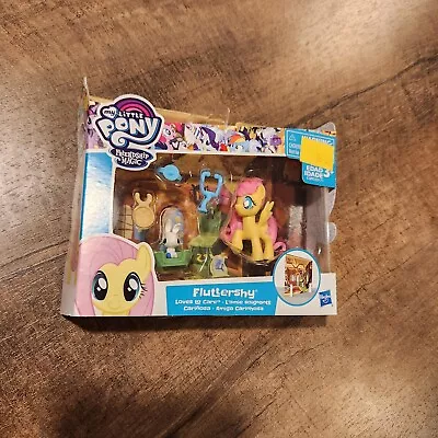 My Little Pony Friendship Is Magic Fluttershy Loves To Care Mini Set New 3* • $14.75