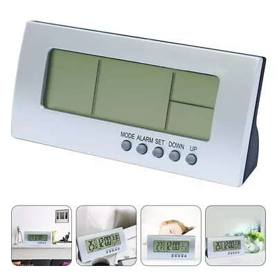 Digital Calendar Alarm Day Clock Large Screen Display • £7.71