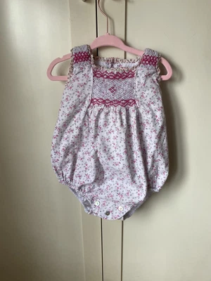£13.50 • Buy Neck And Neck  Smocked Romper 12 Months