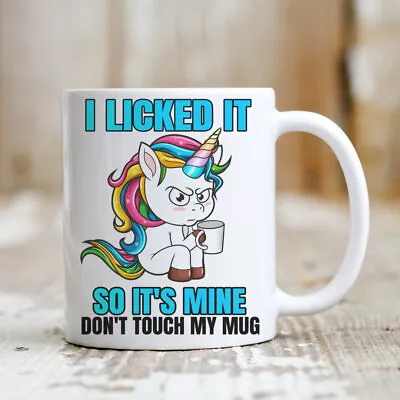 Unicorn Mug For Women-Rude Mug For Her-Funny Coffee Mug-Unicorn Gift-MG006 • £9.99