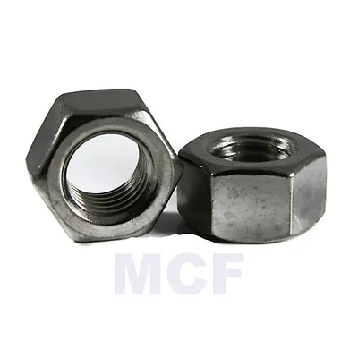 Hex Nut A2 Stainless Steel Fine Pitch Thread Hexagon Nut • £3.05