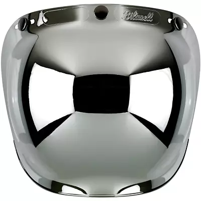 Biltwell Bubble Shield Anti-Fog - Chrome Mirror • $29.95