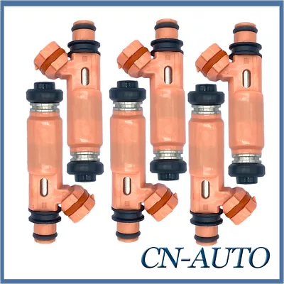 6x Fuel Injectors For Toyota Camry 2.4L 02-06 Kluger 04-07 Lexus RX 06-07 3.3L • $152.06