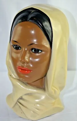 RARE VINTAGE 1960'S MARWAL WOMAN HEAD BUST Beautiful 10.5  Tall • $40.45