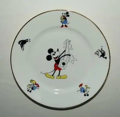 Near Mint Disney 1932  Mickey Mouse Bavarian China Plate -largest Vers.-beauty! • $99.99