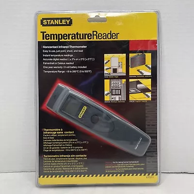 Vintage Stanley Temperature Reader Noncontact Infrared Thermometer 0 To 500*F • $69.99