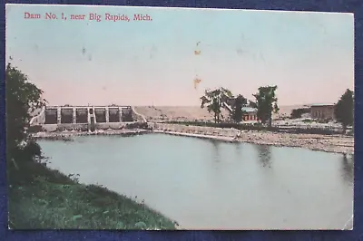 1914 Millerton New York Indian Lake Hand Colored Postcard & Cancel • $7.50