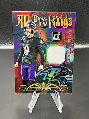 Justin Tucker 2023 Panini Donruss Football All Pro Kings Patch /100 • $0.99