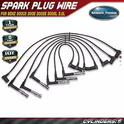 7x Spark Plug Wire Sets For Mercedes-Benz W124 W140 R129 300CE 300E 300SE 300SL • $57.49