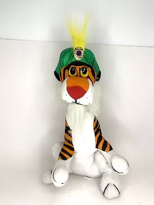 Vintage Acme  12  Tiger Stuffed Animal Plush Green Turban 1992 Pre-owned • $12.99