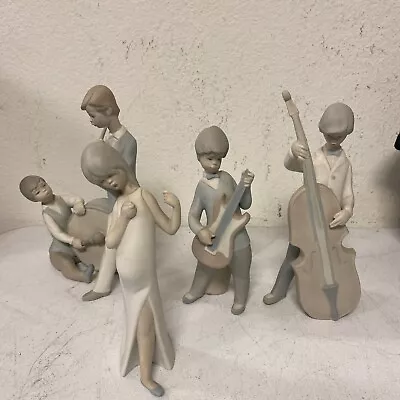 Lladro  Group Of Musicians  Little Boy With Drum & Other With Clarinet Lot Read • $69.95