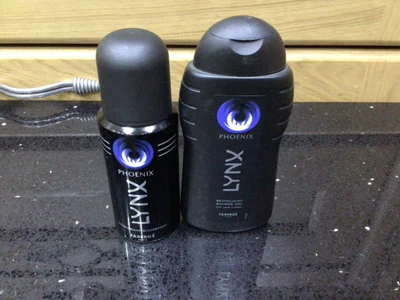 £199 • Buy 80’s 90’s LYNX PHOENIX OLD POP TOP 150ML DEODORANT 250ml SHOWER GEL AXE