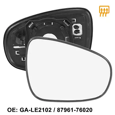 Mirror Glass W/ Backing Heated Passenger Side RH For Lexus LS460 CT200h GS350 • $21.49