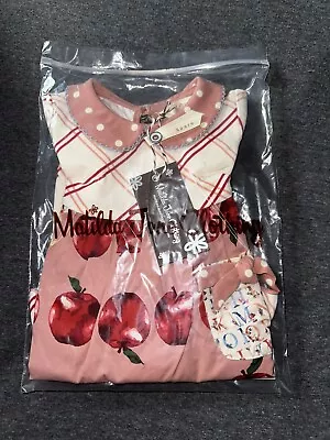 Matilda Jane Apple Mix Dress Size 3-6 Months Nwt • $45