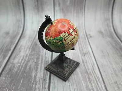 Vintage Globe Pencil Sharpener Antique Finish Zinc Alloy  • $12.99