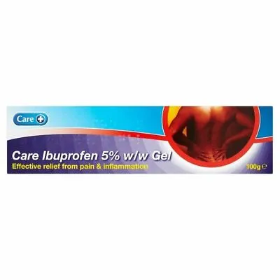 Care Ibuprofen Anti Inflammatory Gel  2 X 100g  • £9.95