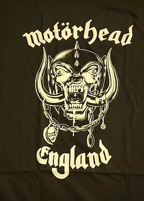 Motorhead Warpig England Logo Lemmy's Lounge Rainbow Room Tribute Large • $22.50