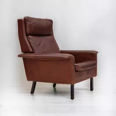 1970s Danish Design By Arne Vodder For Fritz Hansen Leather Original. • $1590