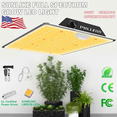 $64.99 • Buy 1000W LED Grow Light Full Spectrum Samsungled LM281B For Indoor Plant Veg Bloom