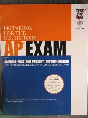 America Past And Present : AP* Exam Workbook Hardcover Devine • $4.50