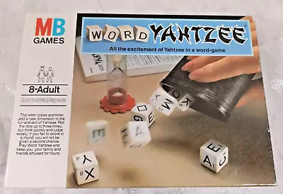 Vintage 1981 Word Yahtzee Mb Games Complete With Instructions & Score Pad • £8.99