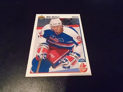 MIKE MODANO 1991-1992 Upper Deck #32  Team USA Hockey Card French Version • $0.73