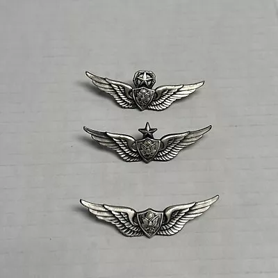 Master Senior Aviation Wing Badge Pin Military • $29.99