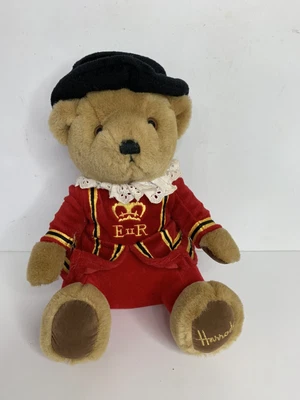 £15.54 • Buy HARRODS Teddy Bear Royal Guard Beefeater Brown 11 Inch Plush