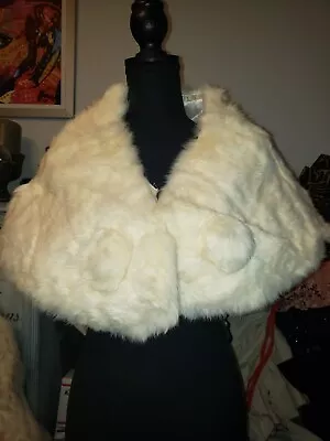 Rabbit Fur Stole • $22