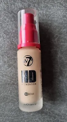 W7 HD Foundation Porcelain • £3.49