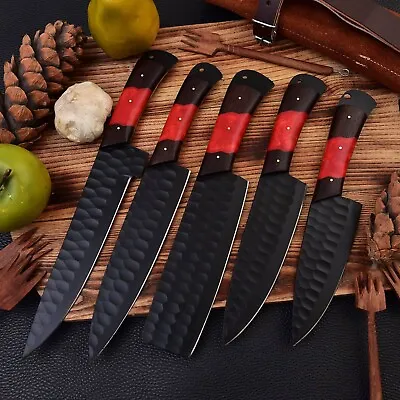 Handmade Forged High Carbon Steel Chef Knife Set Professional Kitchen Knife Set • $149