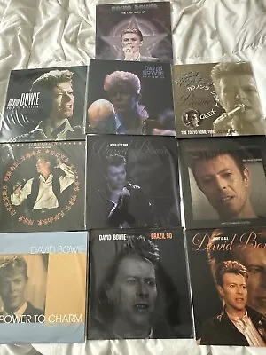 David Bowie 10 X Live Albums New Rare • £70