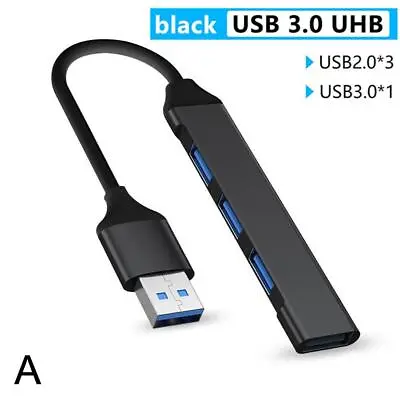$4.25 • Buy Usb USB C HUB 3.0 2.0 Type C 4-Port Multi-Splitter Adapter Android Laptxpa F }