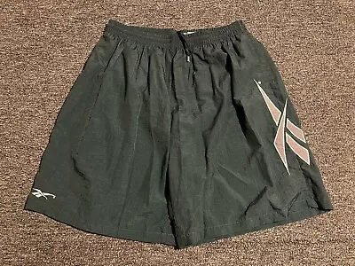 Vintage Reebok Swim Trunks Shorts Mens XL Green Mesh Lined Nylon • $15
