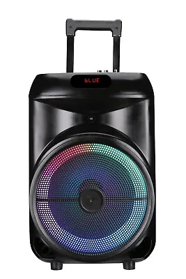 Max Power Karaoke Bluetooth Speaker Portable Wireless Trolley Speaker 12  Woofer • $59.99